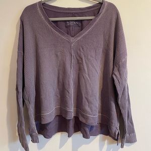 Purple anthropology sweater